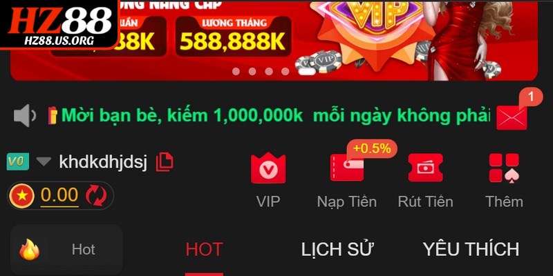 HZ88 được ra đời với mục tiêu trở thành điểm đến hàng đầu